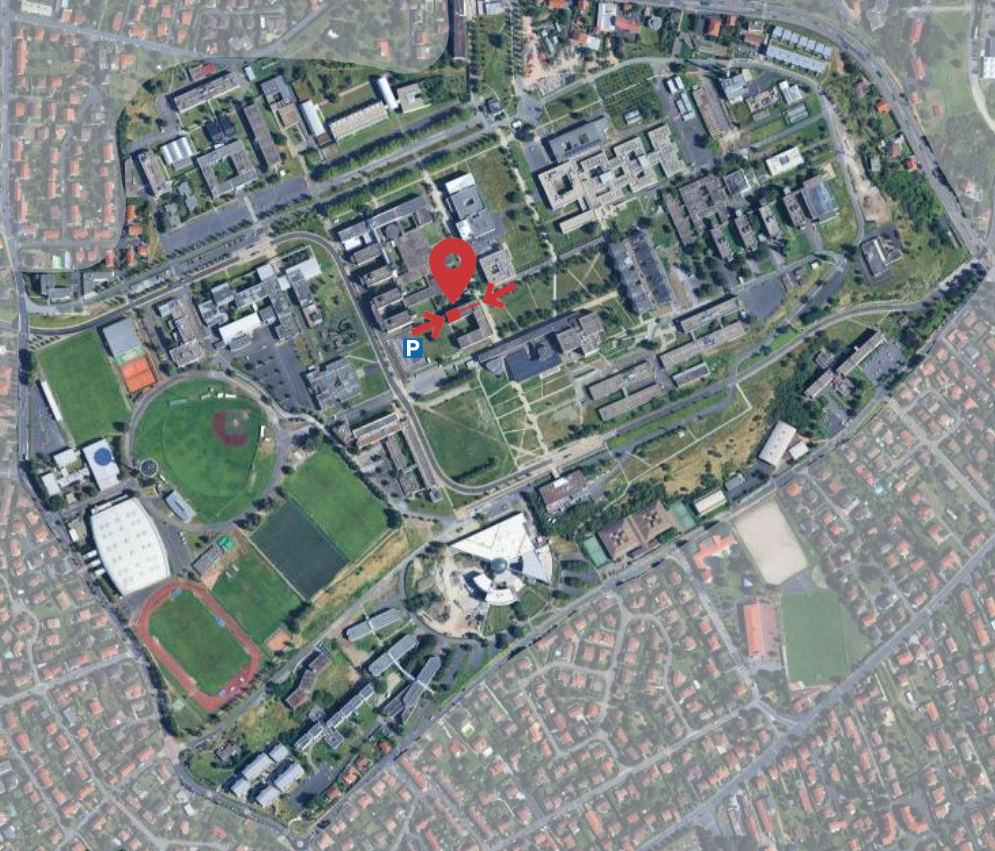 vue satelite des cézeaux